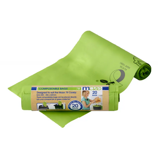 Maze Compostable Bags - 7L Capacity