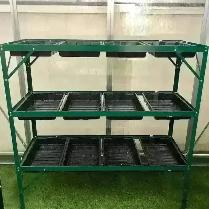 Green Seed Tray Stand