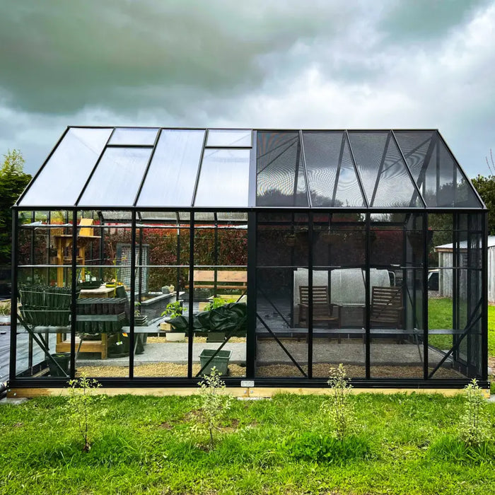 10x12 MultiZone Growhouse with Hothouse and Shade House Zones