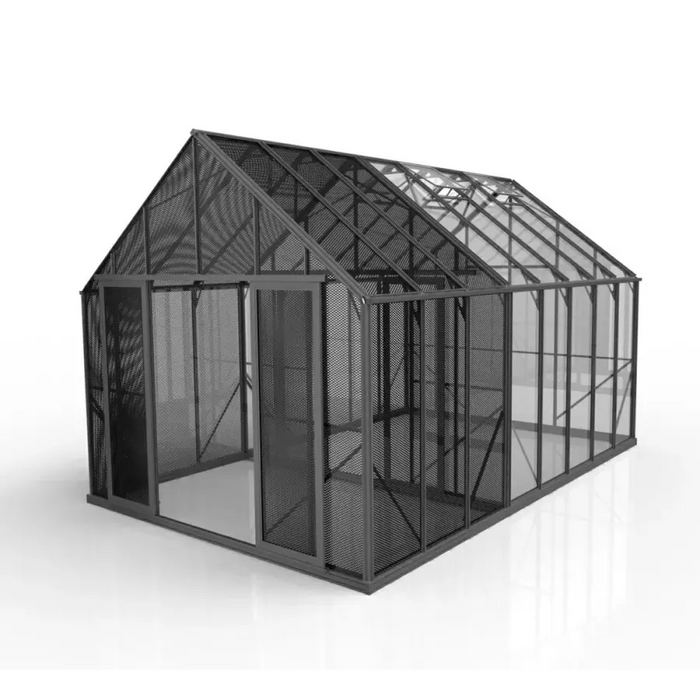 10x16 MultiZone Growhouse with Hothouse and Shade House Zones