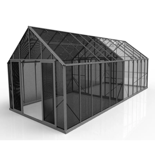 10x24 MultiZone Growhouse with Hothouse and Shade House Zones