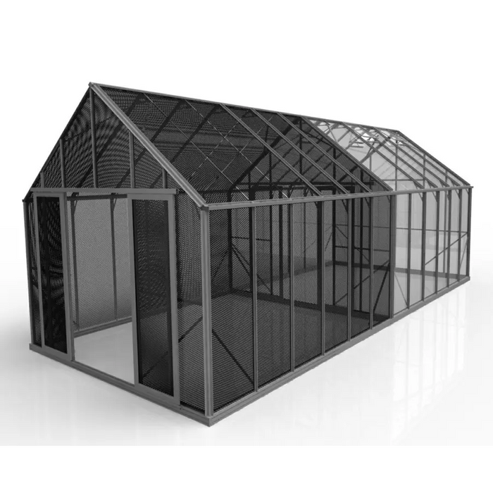 10x24 MultiZone Growhouse with Hothouse and Shade House Zones