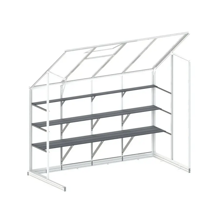 3-Tier Adjustable Greenhouse Shelving
