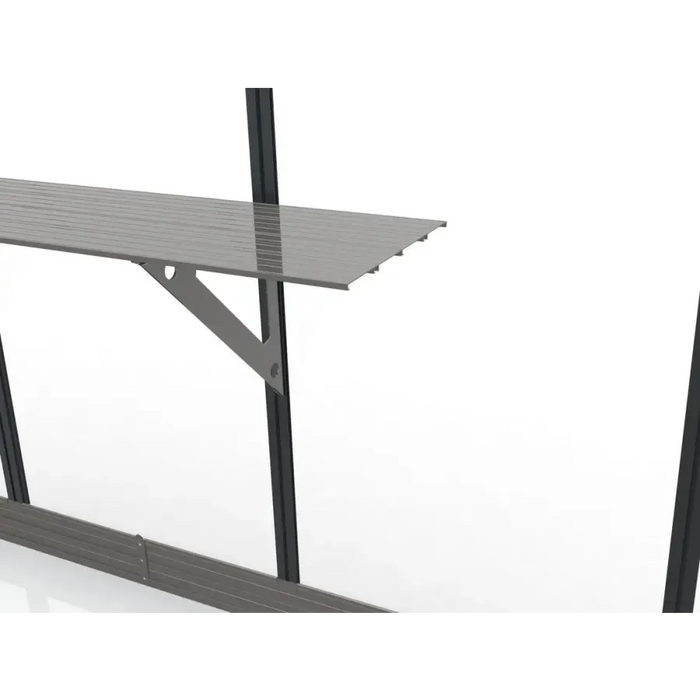 300mm Deep Aluminium Shelving (1500mm length)