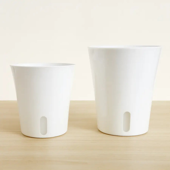 Square Self-Watering Pots with Wick – For Soil or Hydroponics