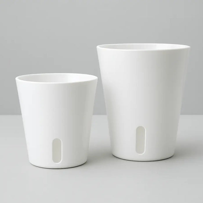 Square Self-Watering Pots with Wick – For Soil or Hydroponics