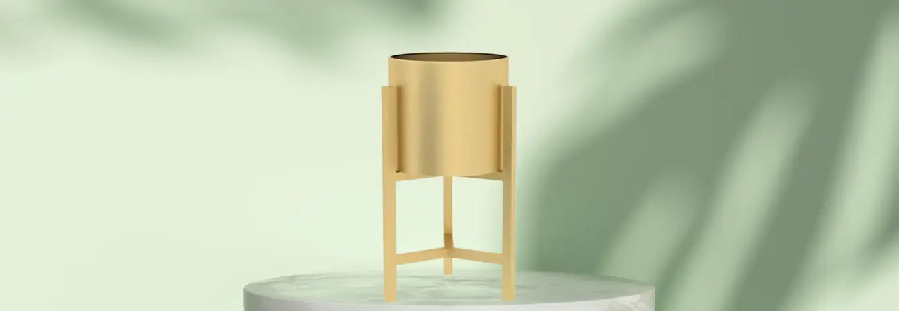 45CM Gold Metal Plant Stand