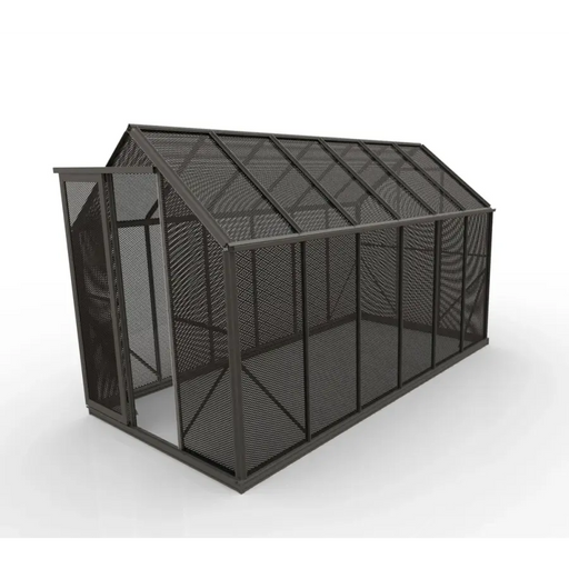 6x12 Shade House with Powder-Coated Aluminium Mesh Panels
