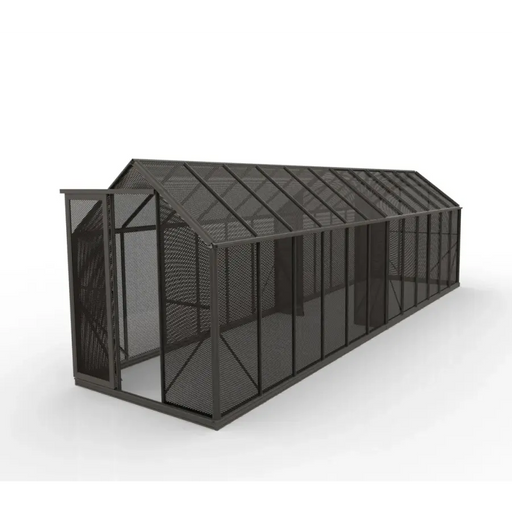 6x24 Shade House with Powder-Coated Aluminium Mesh Panels