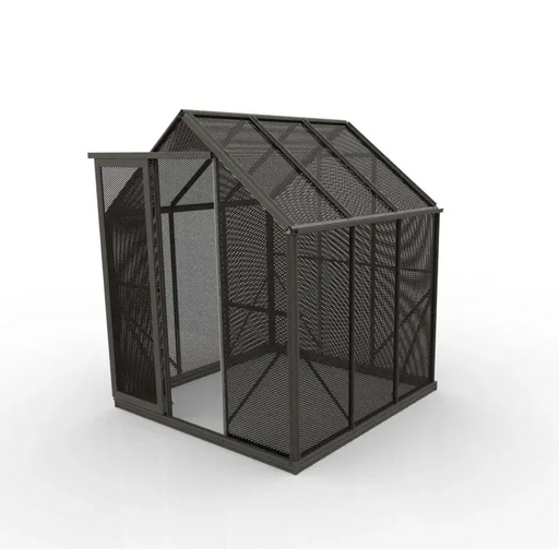 6x6 Shade House with Powder-Coated Aluminium Mesh Panels
