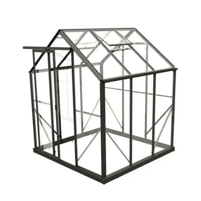 6x6 Glasshouse with Toughened Safety Glass
