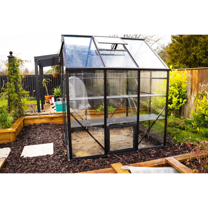 6x6 Glasshouse with Toughened Safety Glass