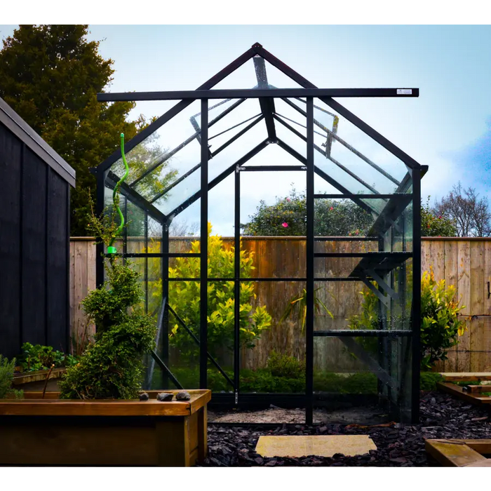 6x6 Glasshouse with Toughened Safety Glass