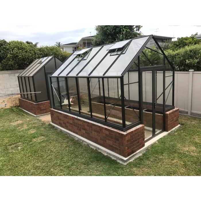 8x12 Elite Stonewall Glasshouse with Custom Dulux Frame