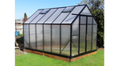 8x12 Polycarbonate Greenhouse with Twin-Wall Insulated Panels