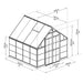 8x8 Balance greenhouse dimensions and measurements diagram