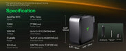 AeroFlux Smart Grow Tent Heater 700W