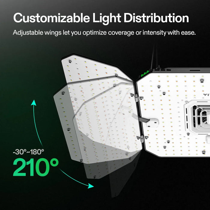 AeroLight Wing AW200 200W Tunable Spectrum LED Grow Light
