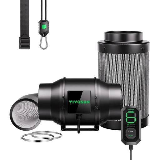 AeroZesh G6 6" Grow Tent Ventilation Kit 