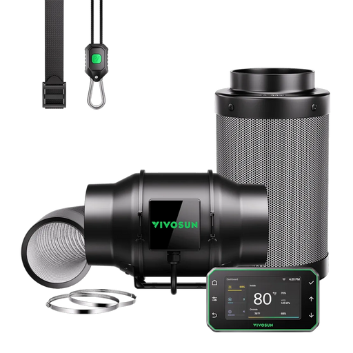 AeroZesh G6 Smart 6" Grow Tent Ventilation Kit