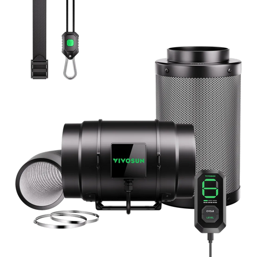 AeroZesh G8 8" Grow Tent Ventilation Kit