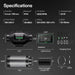 AeroZesh T4 4" Smart Grow Tent Ventilation Kit