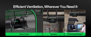 AeroZesh G6 Smart 6" Grow Tent Ventilation Kit