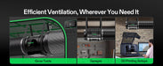 AeroZesh G8 Smart 8" Air Filtration & Ventilation Kit