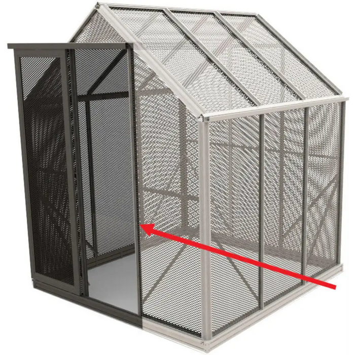 Aluminium Mesh Screen Door for Winter Gardenz Greenhouses