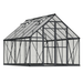 8 x 12 Balance polycarbonate greenhouse with aluminium frame and twin-wall roof panels