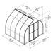 Bella 8x8 bell greenhouse technical drawing showing dimensions and layout