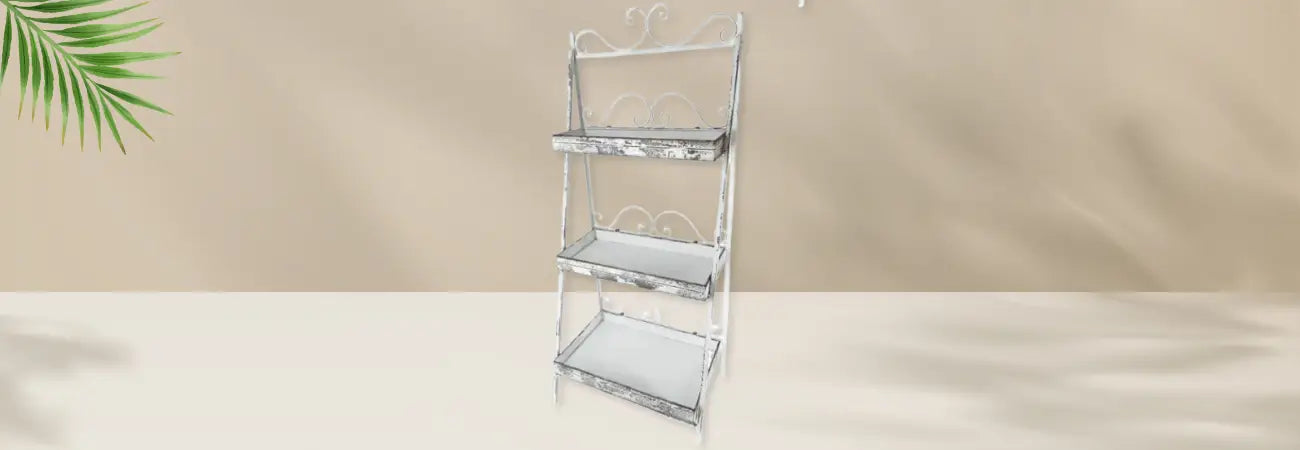 French Provincial 3-Tier Plant Stand