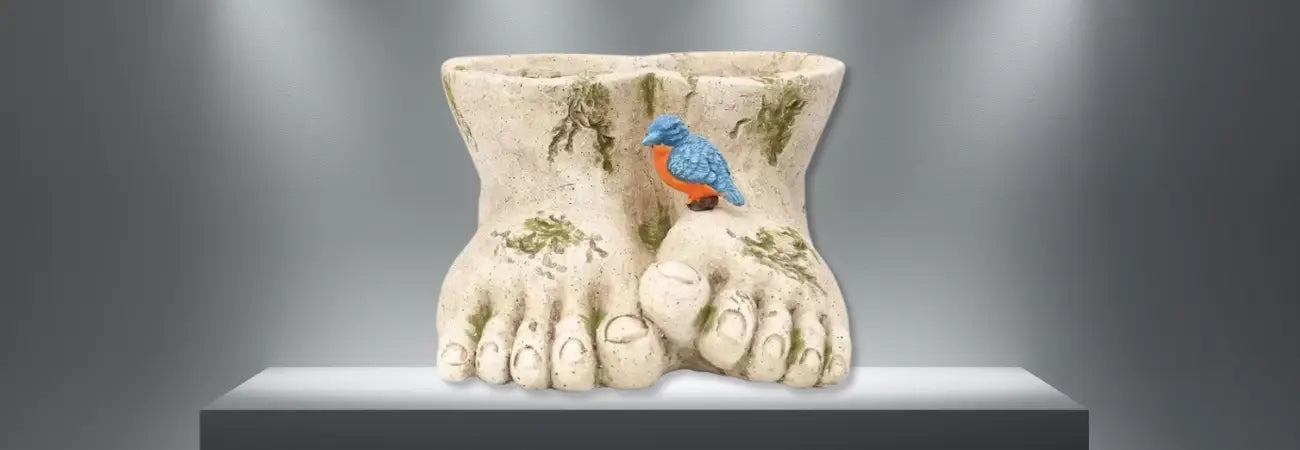 Gardener’s Feet Planter