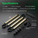 LumaRay Full Spectrum LED Side Lights (4-Bar)