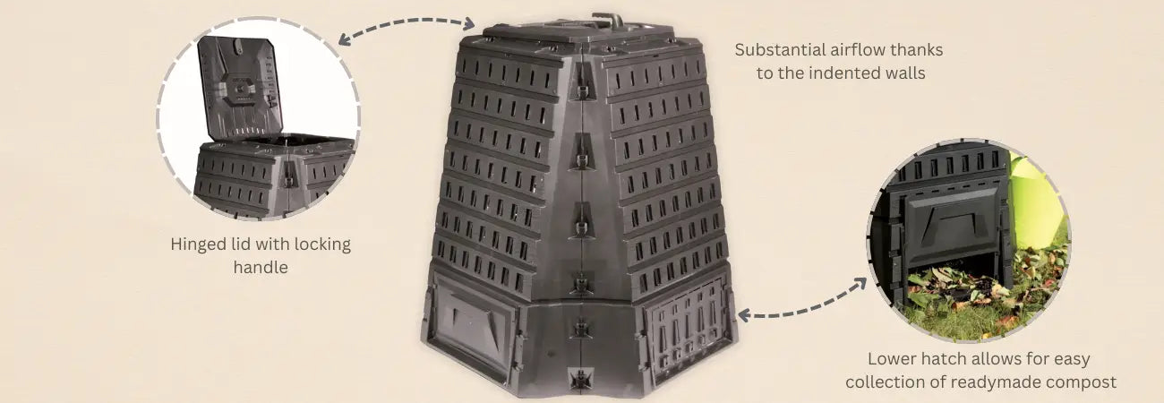 Maze 900L Bio Composter