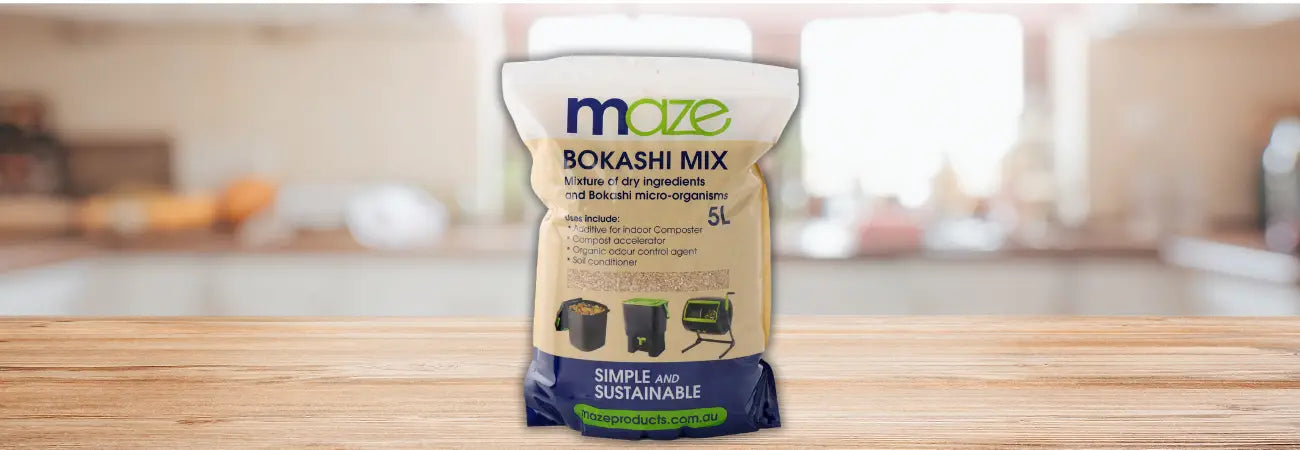 Maze Bokashi Grains (5L Bag) - Efficient Indoor Composting