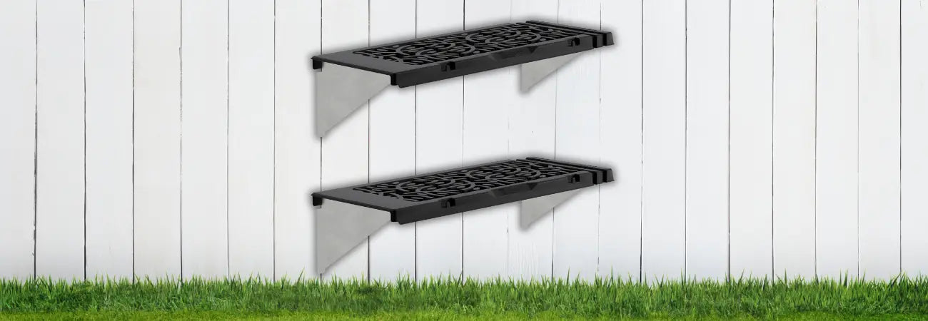 Maze Greenhouse Twin Shelf Kit - 64.5 x 27 x 17.3 cm