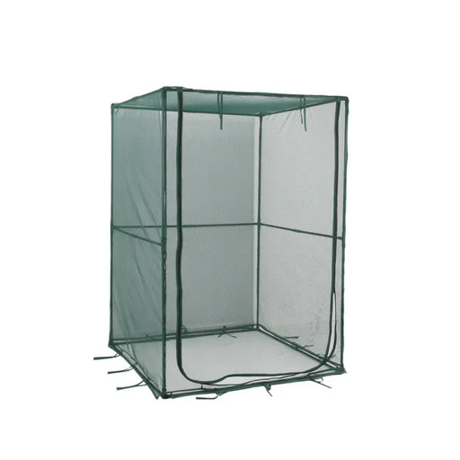 Maze Raised Bed (1.25m2 - Height 29cm) with Net Crop Cage (1.25m2 x 1.8m High)