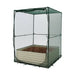 Maze Raised Bed (1.25m2 - Height 43cm) with Net Crop Cage (1.25m2 x 1.8m High)