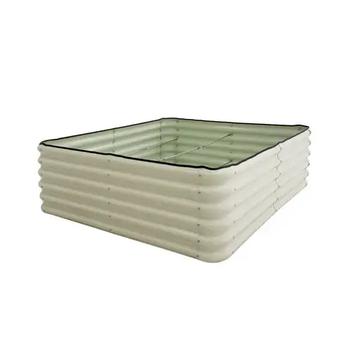 Maze Raised Bed (1.25m2 - Height 43cm) with Net Crop Cage (1.25m2 x 1.8m High)