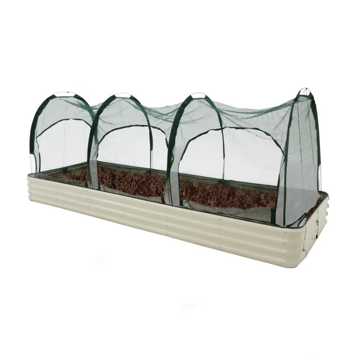 Maze Raised Garden Bed (Height 29cm) with 3m Net Tunnel