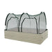 Maze Raised Garden Bed (Height 43cm) with 2m Net Tunnel