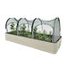Maze Raised Garden Bed (Height 43cm) with 3m Net Tunnel
