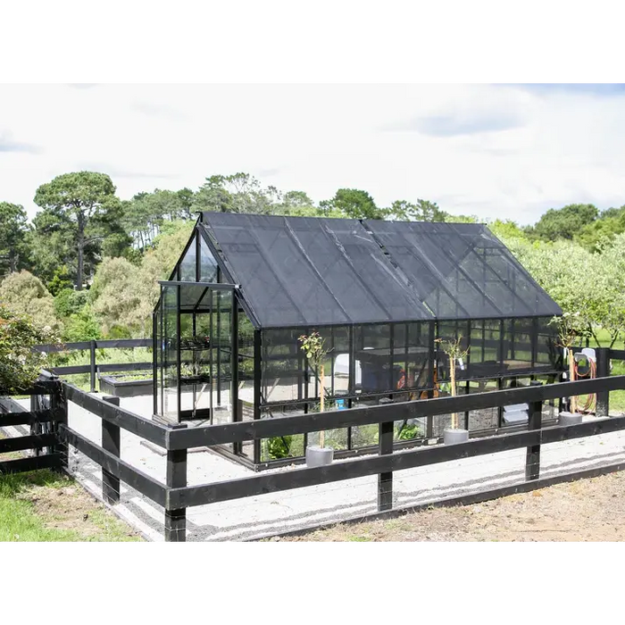 8x6 Polycarbonate Greenhouse with Twin-Wall Insulated Panels