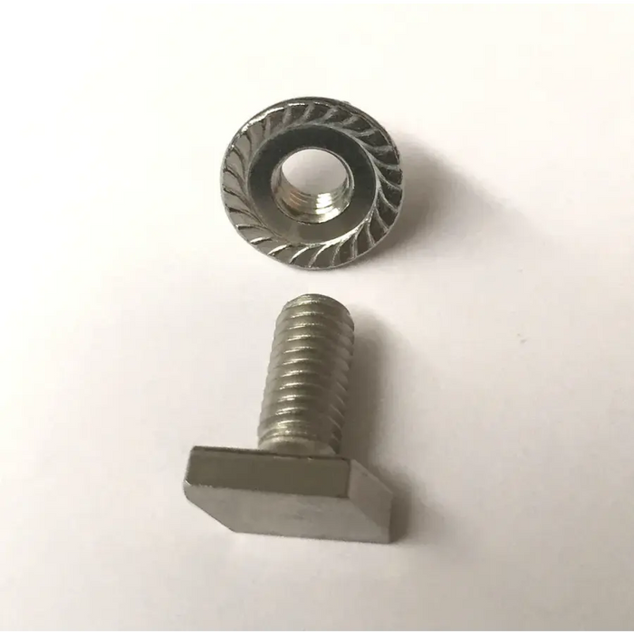 T-Head Stainless Steel Nuts & Bolts (25 Pack)