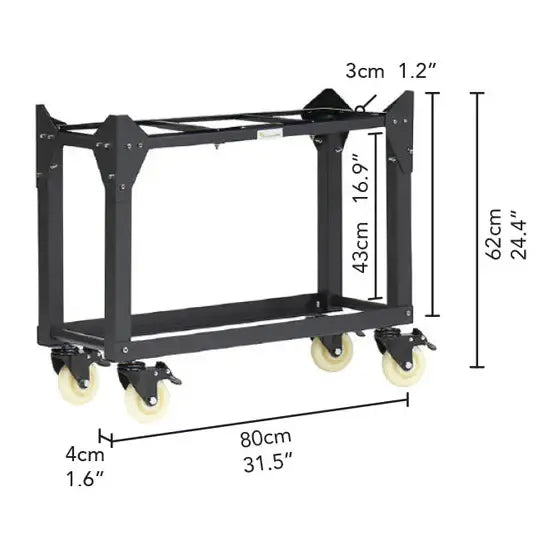 Vegepod Trolley Stand - Small _Dimension