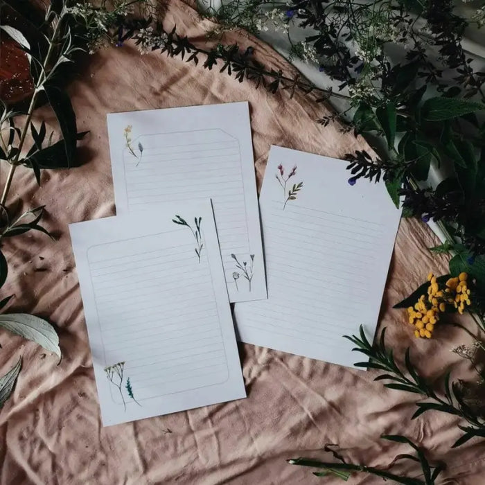 Flower Letter Writing Set