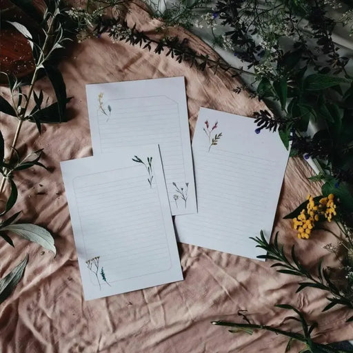 Flower Letter Writing Set