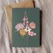 Moody Floral Greeting Card