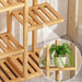 NOVEDEN Bamboo Plant Stand Rack 6 tier 7 Potted (120CM) NE-PS-102-JS - Home & Garden > Garden Furniture